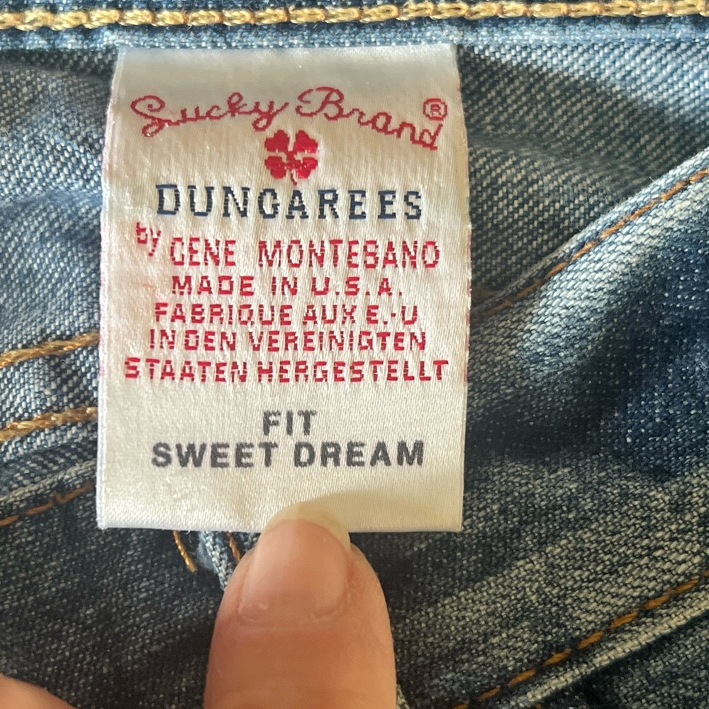 Vintage Women’s Y2K  Lucky Jeans, Sweet Dream, Bootcut, Distressed, 2/26 - Picture 9 of 10